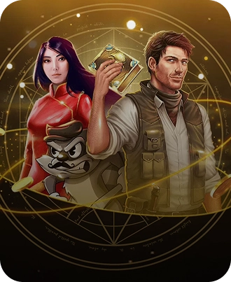 Sol Casino lucky bonus icon with golden elements